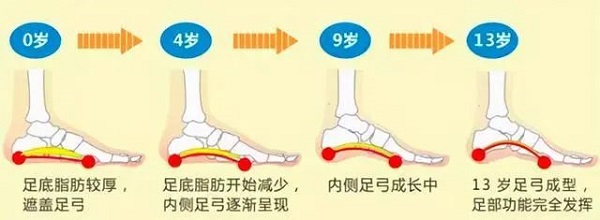 青少年足部發(fā)育